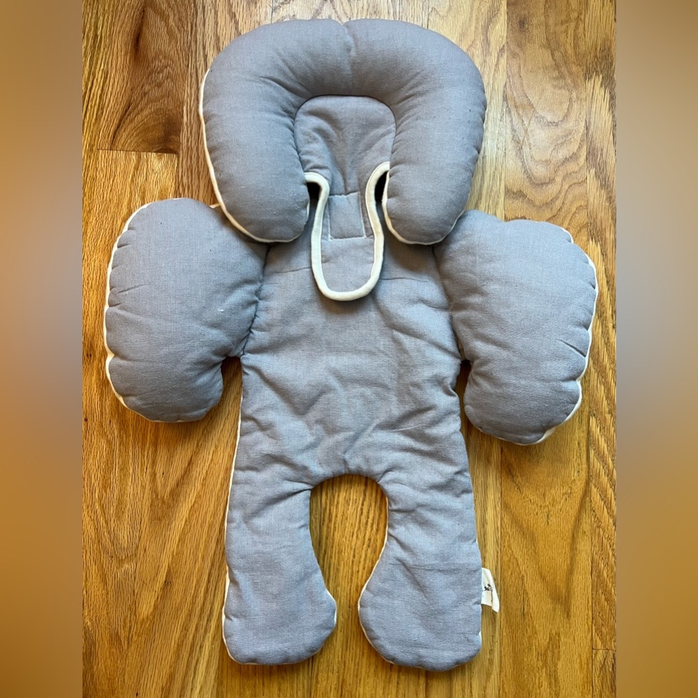 DorDor & GorGor CuddleME Organic Cotton Infant Cushion Insert, Gray